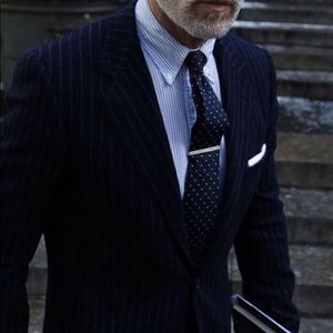 ico Uniforms Men's Polka Dot Silk Necktie